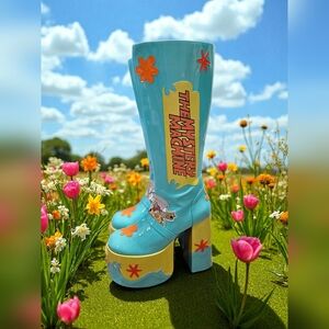 SOLD NWOB MYSTERY MACHINE PLATFORM BOOTSDOLLS KILL X SCOOBY-DOO